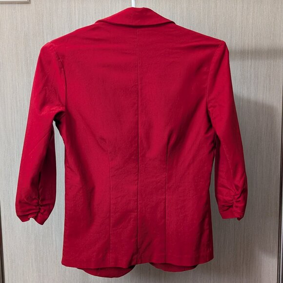 Soho Apparel LTD. Red Blazer - Picture 2 of 6